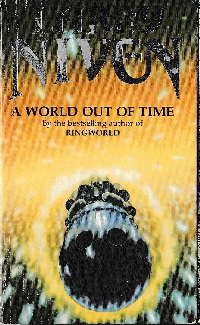 Larry Niven  A WORLD OUT OF TIME front book cover image