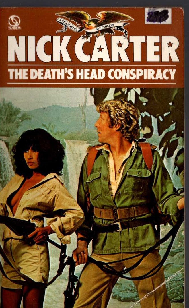 Nick Carter  THE DEATH'S HEAD CONSPIRACY front book cover image