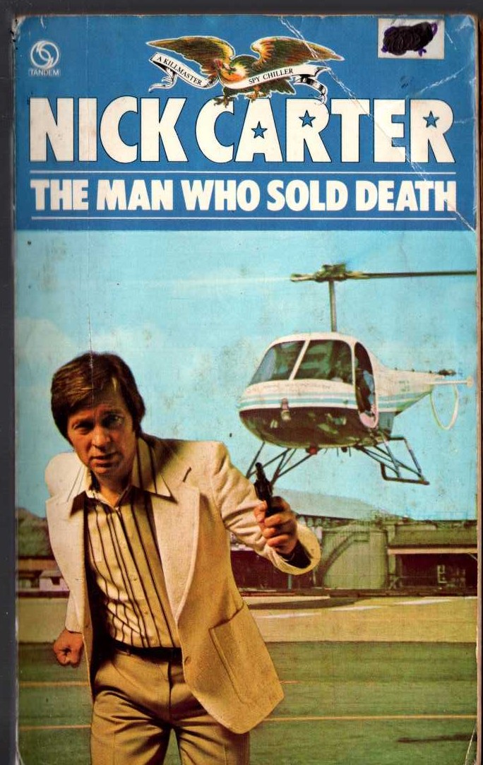 Nick Carter  THE MAN WHO SOLD DEATH front book cover image