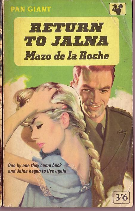 Mazo de la Roche  RETURN TO JALNA front book cover image