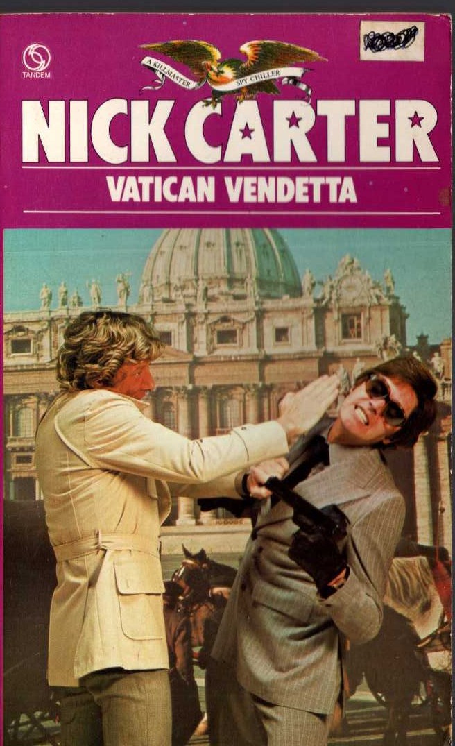 Nick Carter  VATICAN VENDETTA front book cover image