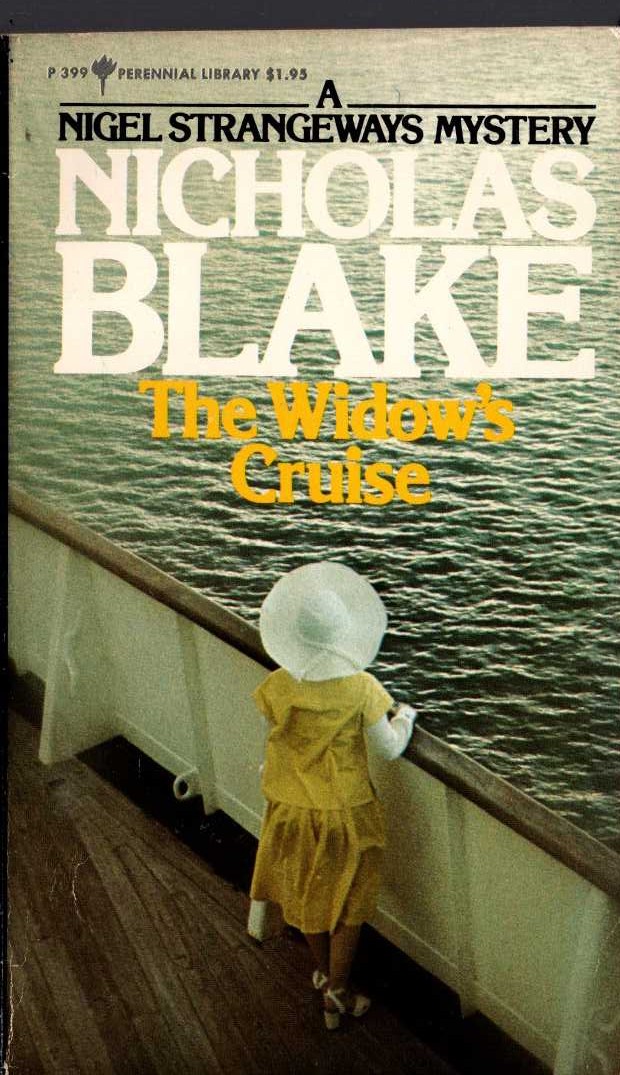 Nicholas Blake  THE WIDOW'S CRUISE front book cover image