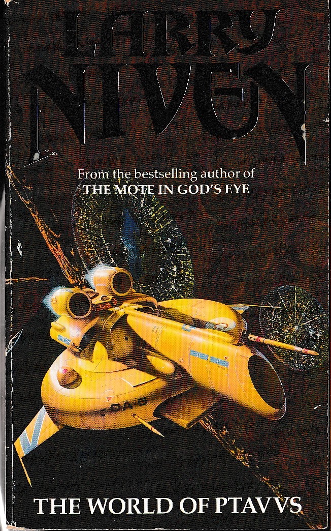 Larry Niven  THE WORLD OF PTAVVS front book cover image