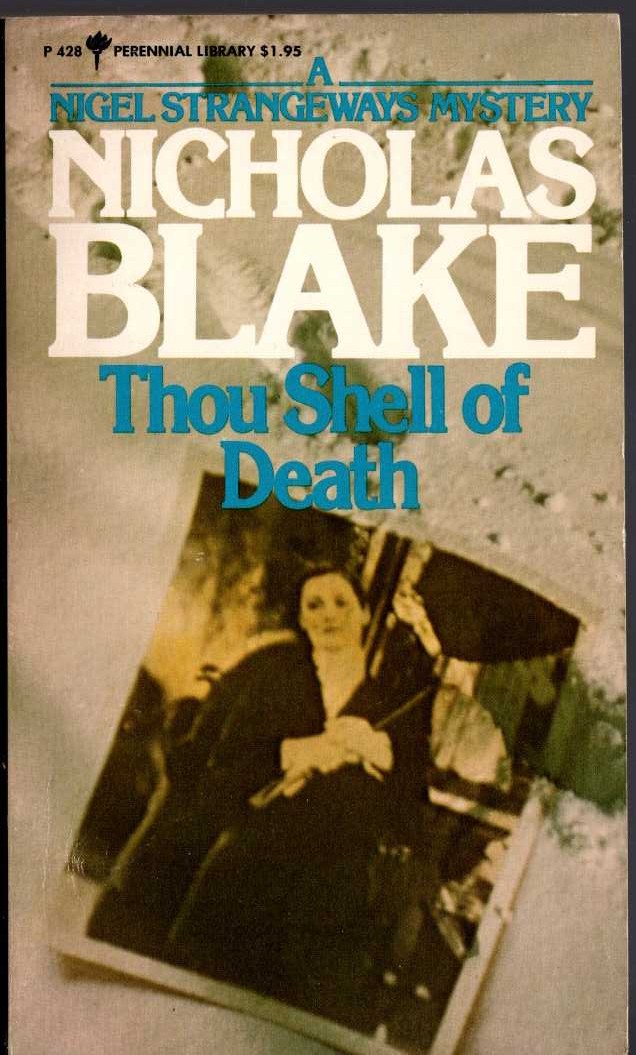 Nicholas Blake  THOU SHELL OF DEATH front book cover image