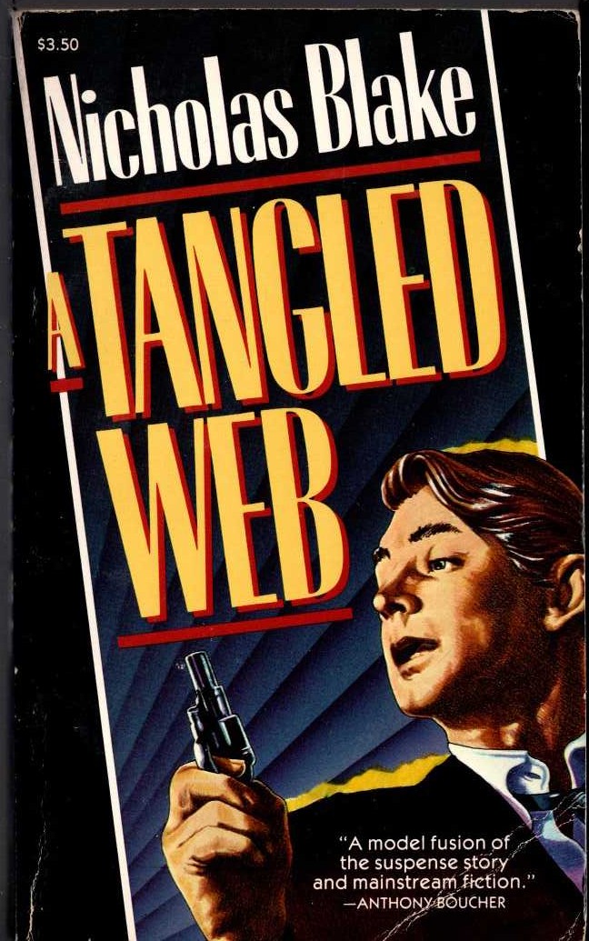 Nicholas Blake  A TANGLED WEB front book cover image