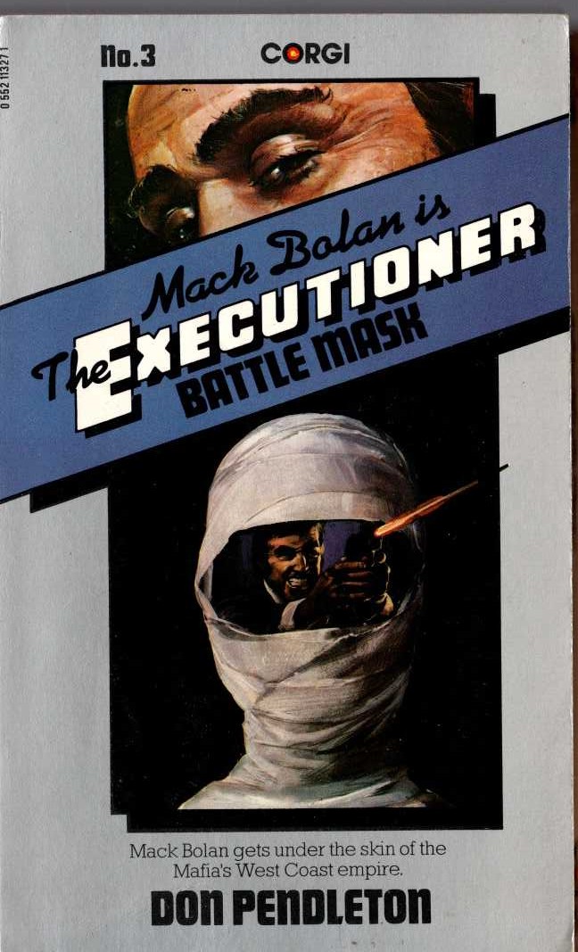 Don Pendleton  THE EXECUTIONER 3: BATTLE MASK front book cover image