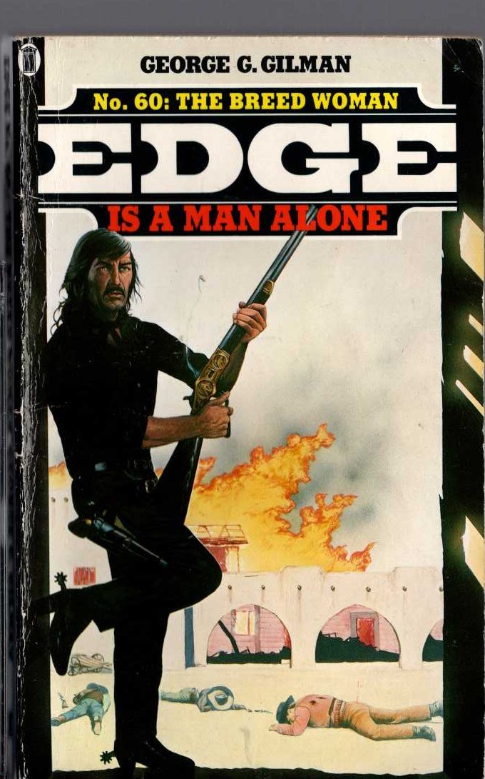 George G. Gilman  EDGE 60: THE BREED WOMAN front book cover image