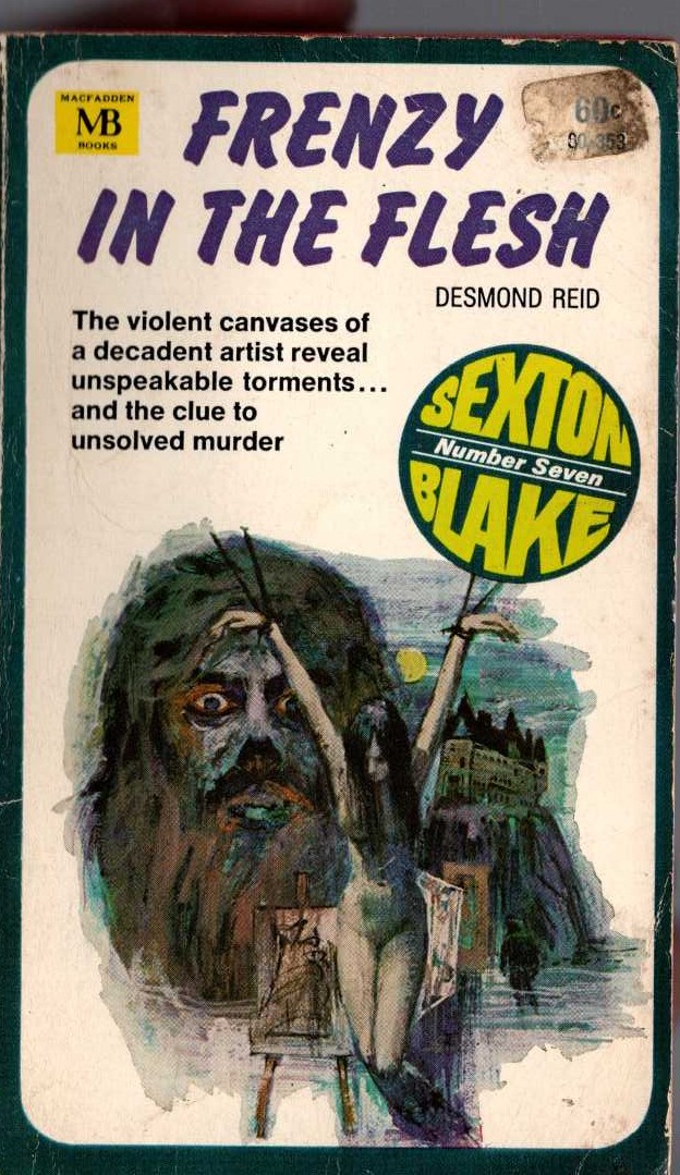 Desmond Reid  FRENZY IN THE FLESH (Sexton Blake) front book cover image