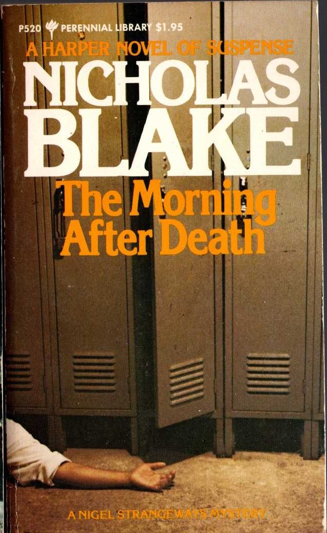 Nicholas Blake  THE MORNING AFTER DEATH front book cover image
