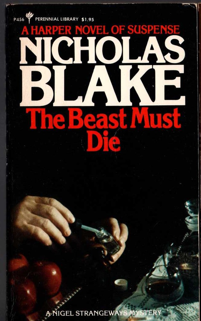 Nicholas Blake  THE BEAST MUST DIE front book cover image