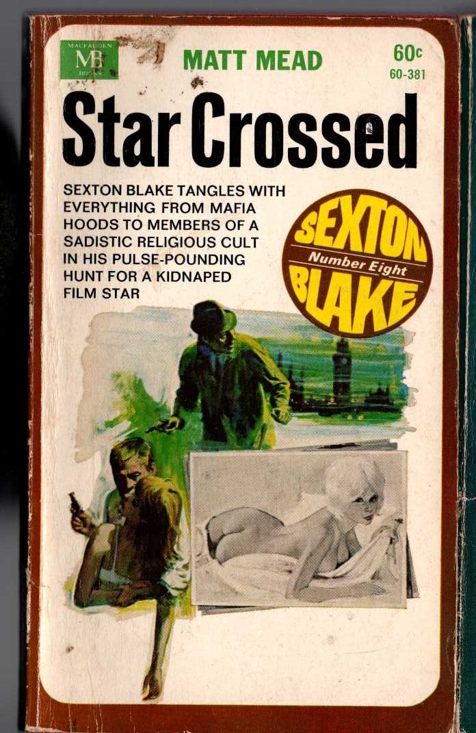 Matt Mead  STAR CROSSED (Sexton Blake) front book cover image