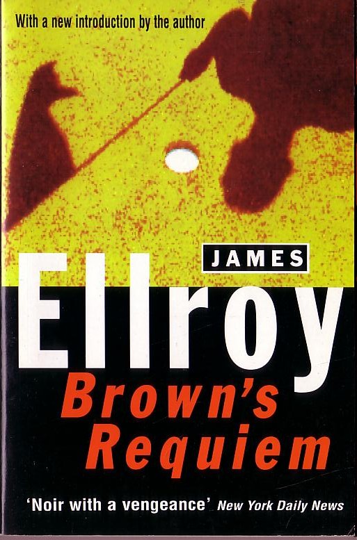 James Ellroy  BROWN'S REQUIEM front book cover image