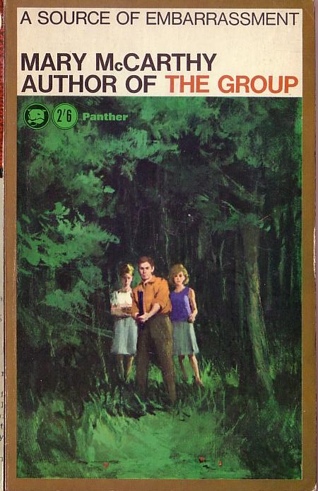 Mary McCarthy  A SOURCE OF EMBARRASSMENT front book cover image