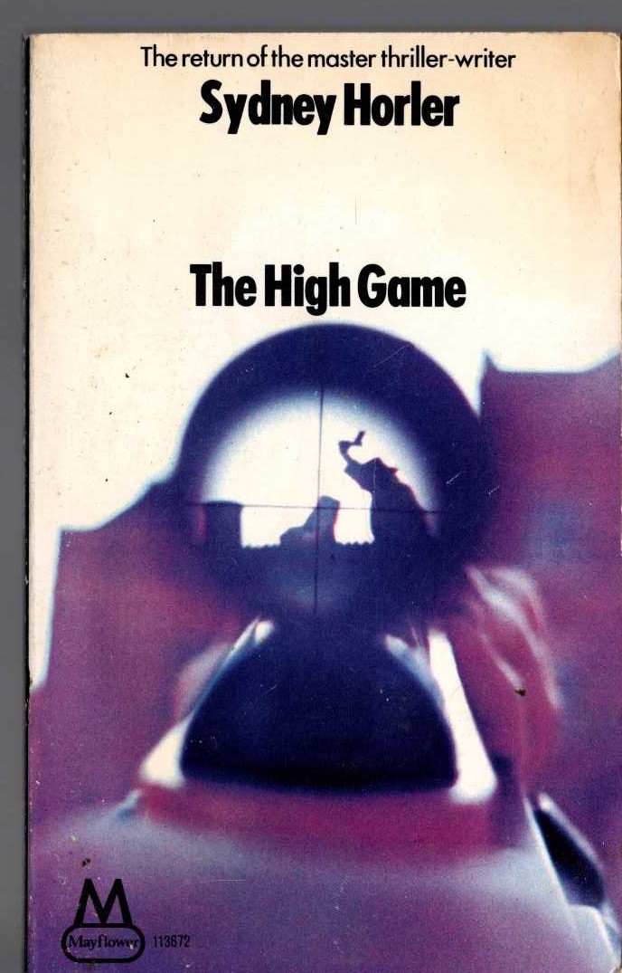 Sydney Horler  THE HIGH GAME front book cover image