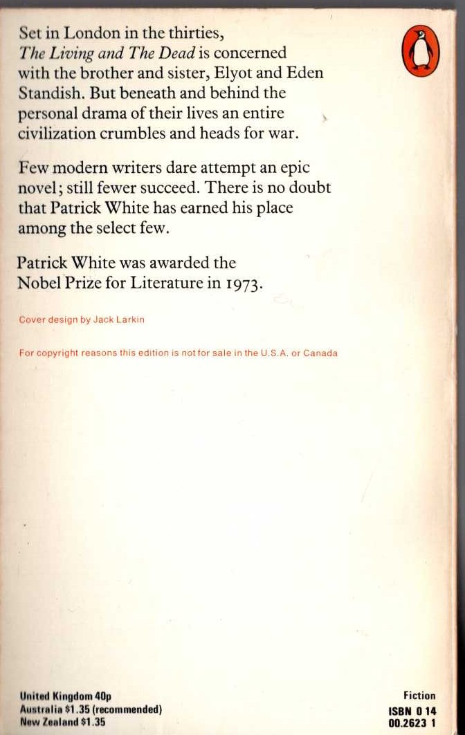 Richard Williams  THE MAN WITH THE IRON CHEST (Sexton Blake) magnified rear book cover image