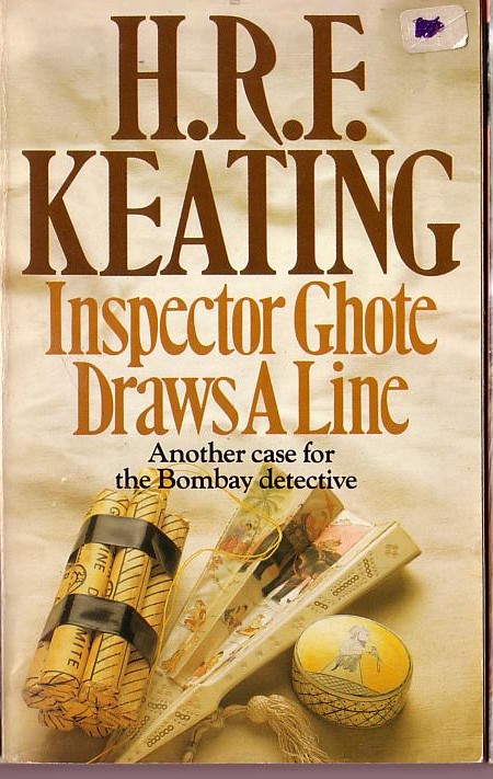 H.R.F. Keating  INSPECTOR GHOTE DRAWS A LINE front book cover image