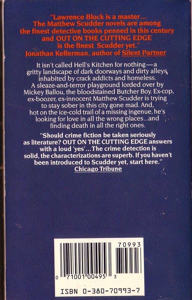 Roger Price  THE TOMORROW PEOPLE in: THE VISITOR magnified rear book cover image