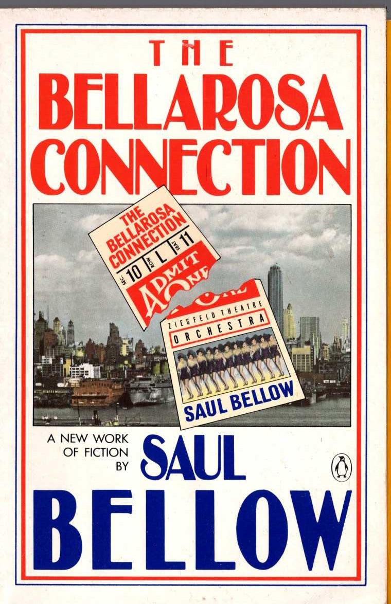 Saul Bellow  THE BELLAROSA CONNECTION front book cover image