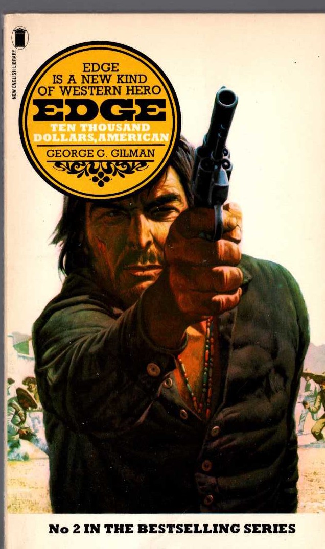 George G. Gilman  EDGE: TEN THOUSAND DOLLARS, AMERICAN front book cover image