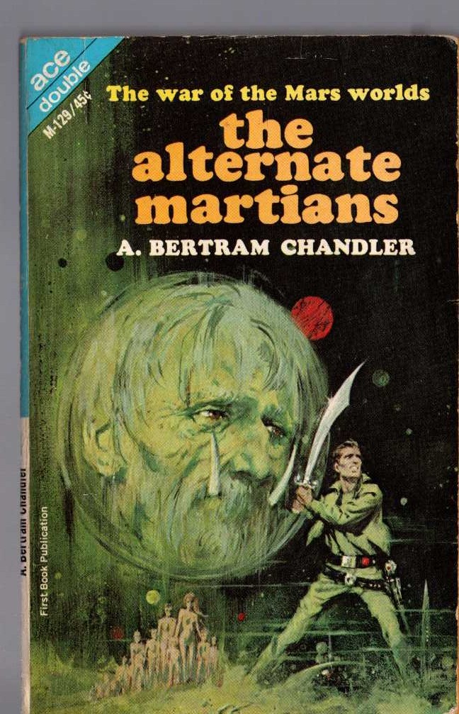 A.Bertram Chandler  EMPRESS OF OUTER SPACE and THE ALTERNATE MARTIANS front book cover image