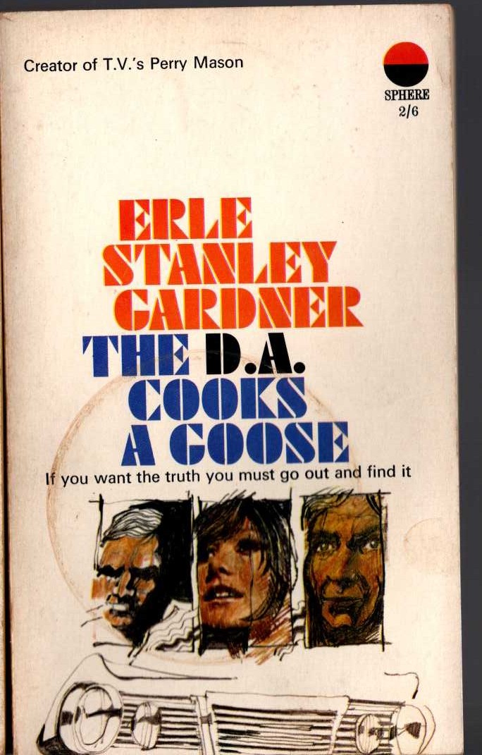 Erle Stanley Gardner  THE D.A.COOKS A GOOSE front book cover image