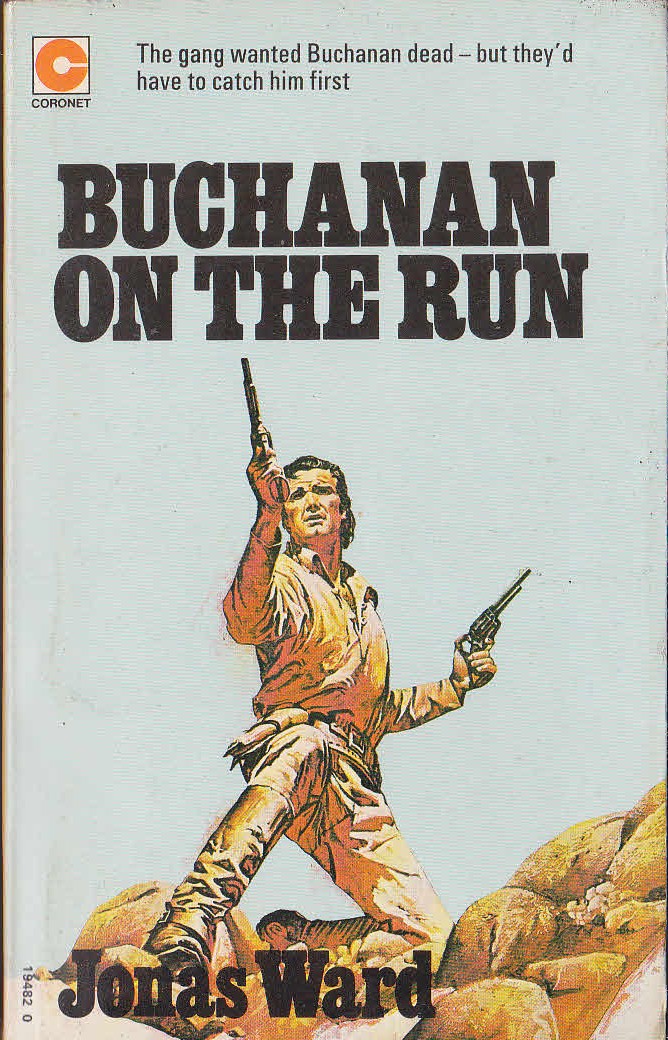 Jonas Ward  BUCHANAN ON THE RUN front book cover image