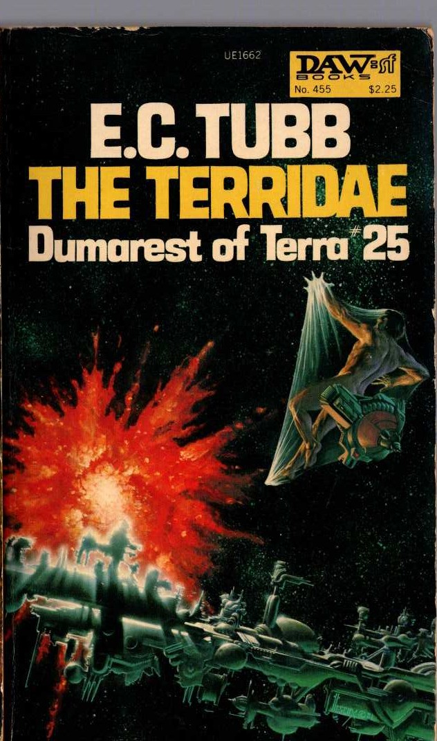 E.C. Tubb  THE TERRIDAE front book cover image