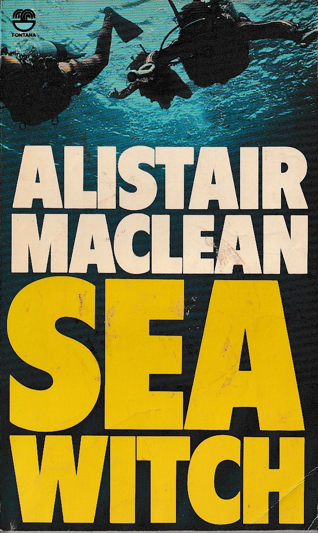 Alistair MacLean  SEA WITCH front book cover image