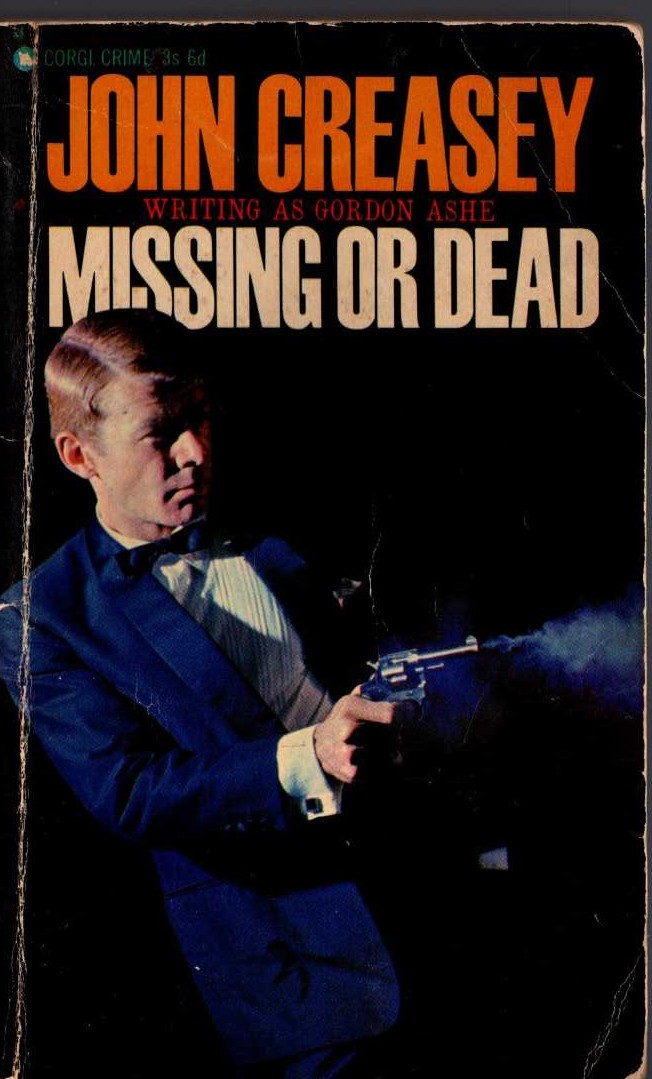 Gordon Ashe  MISSING OR DEAD front book cover image