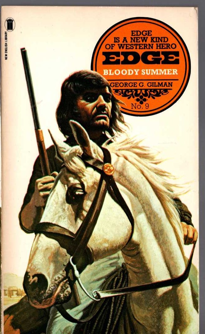 George G. Gilman  EDGE 9: BLOODY SUMMER front book cover image