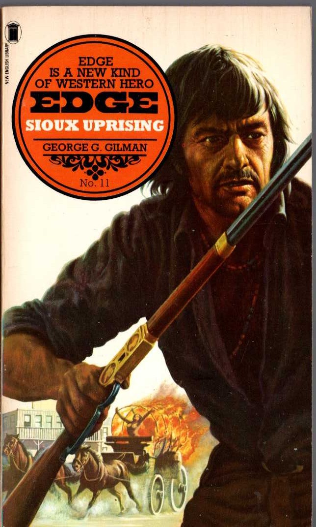 George G. Gilman  EDGE 11: SIOUX UPRISING front book cover image