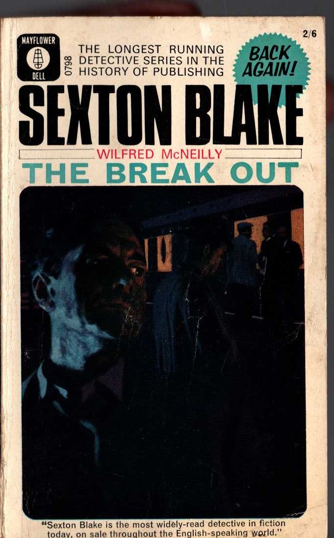 Wilfred McNeilly  THE BREAK OUT (Sexton Blake) front book cover image