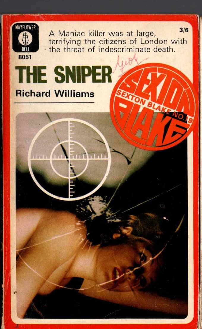 Richard Williams  THE SNIPER front book cover image