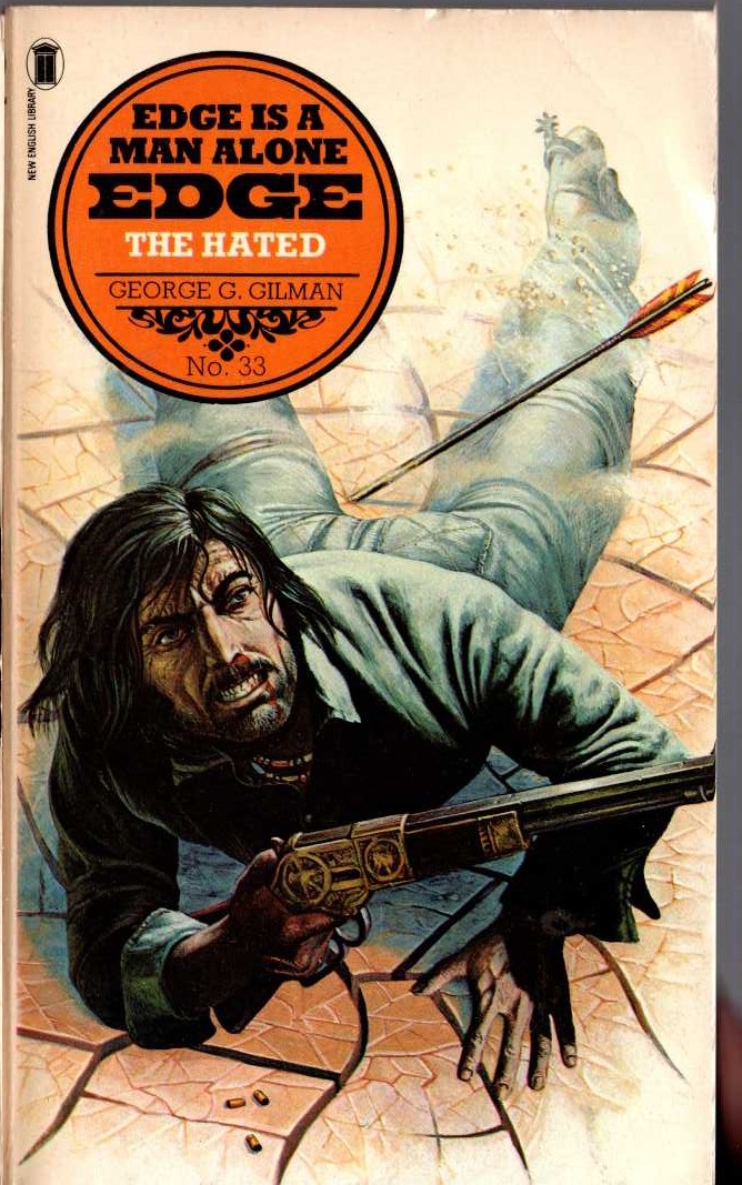 George G. Gilman  EDGE 33: THE HATED front book cover image
