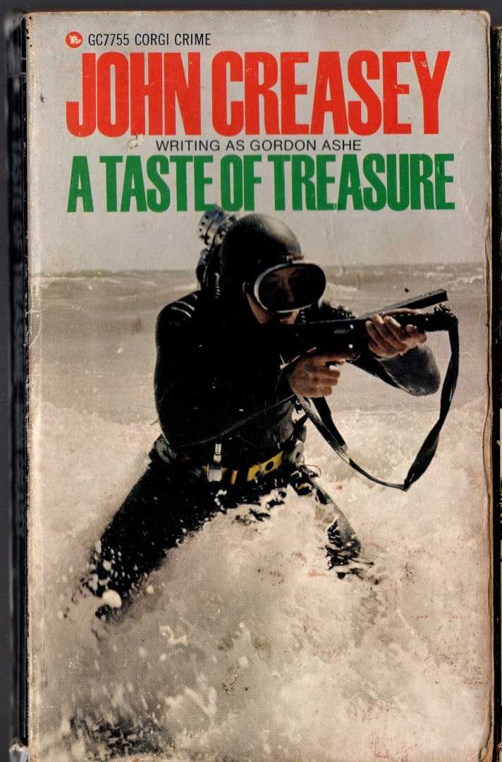 Gordon Ashe  A TASTE OF TREASURE front book cover image