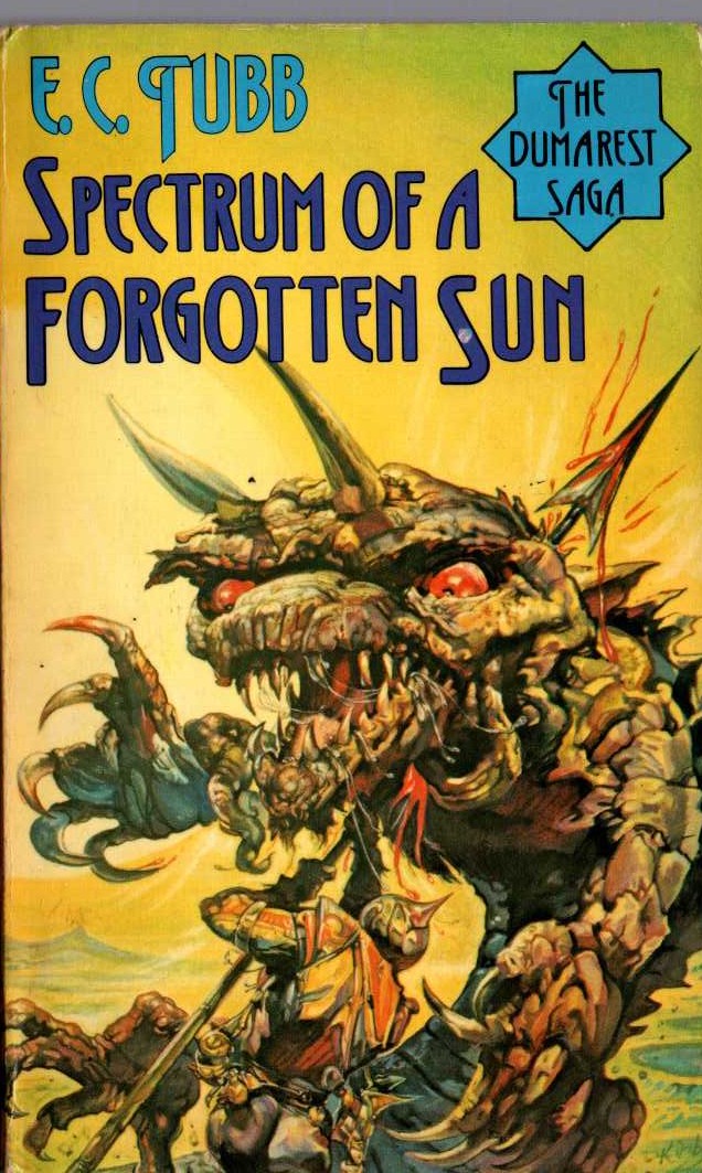 E.C. Tubb  SPECTRUM OF A FORGOTTEN SUN front book cover image