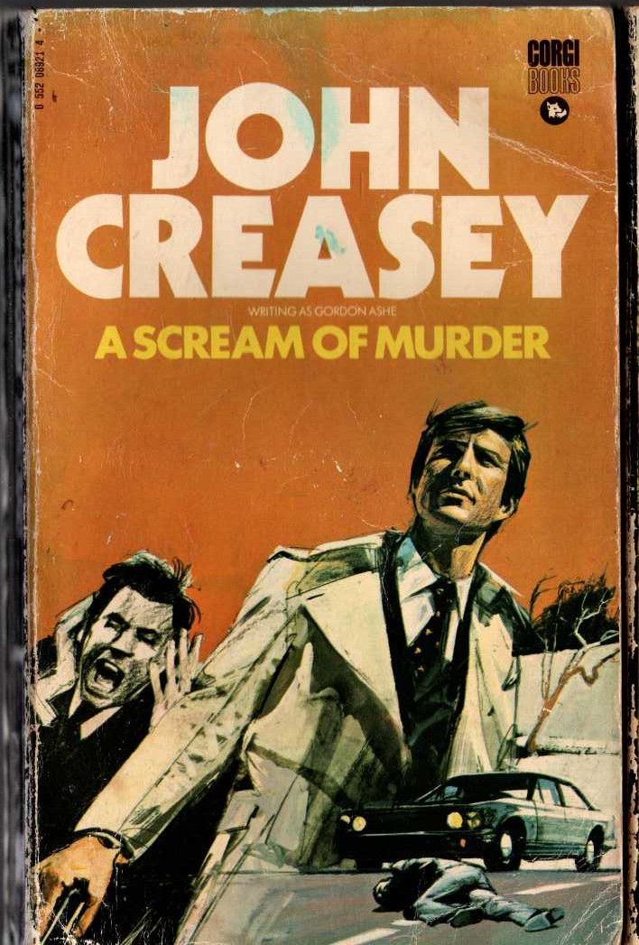 Gordon Ashe  A SCREAM OF MURDER front book cover image
