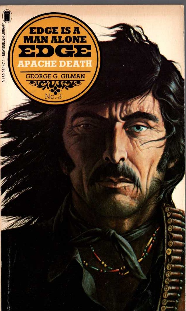 George G. Gilman  EDGE 3: APACHE DEATH front book cover image