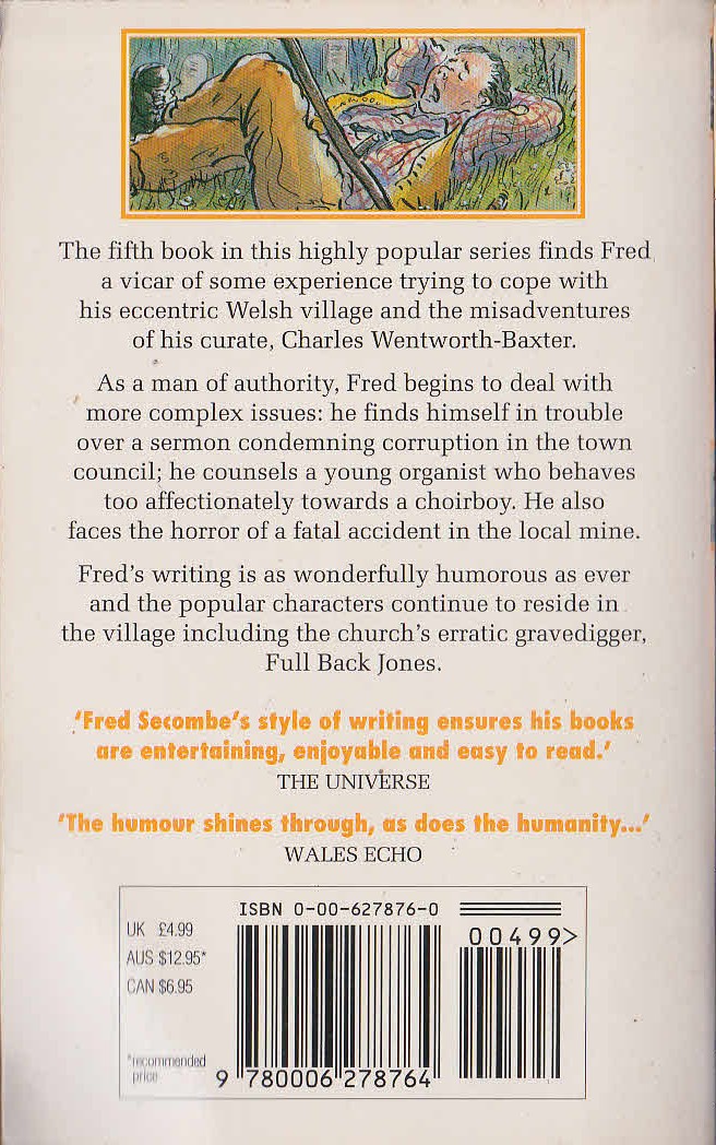 Martin Thomas  LAIRD OF EVIL (Sexton Blake) magnified rear book cover image