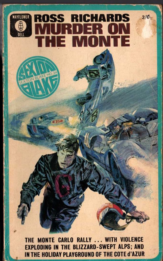 Ross Richards  MURDER ON THE MONTE (Sexton Blake) front book cover image