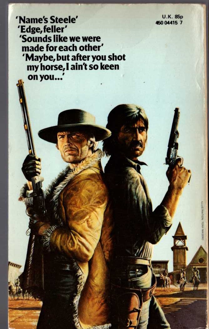 Ross Richards  MURDER ON THE MONTE (Sexton Blake) magnified rear book cover image