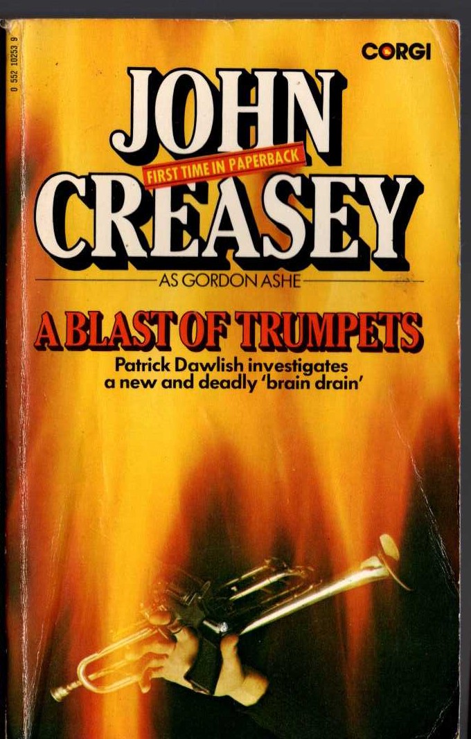 Gordon Ashe  A BLAST OF TRUMPETS front book cover image