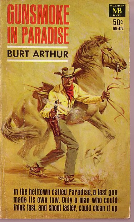 Burt Arthur  GUNSMOKE IN PARADISE front book cover image