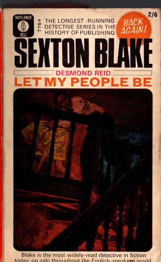 Desmond Reid  LET MY PEOPLE BE (Sexton Blake) front book cover image