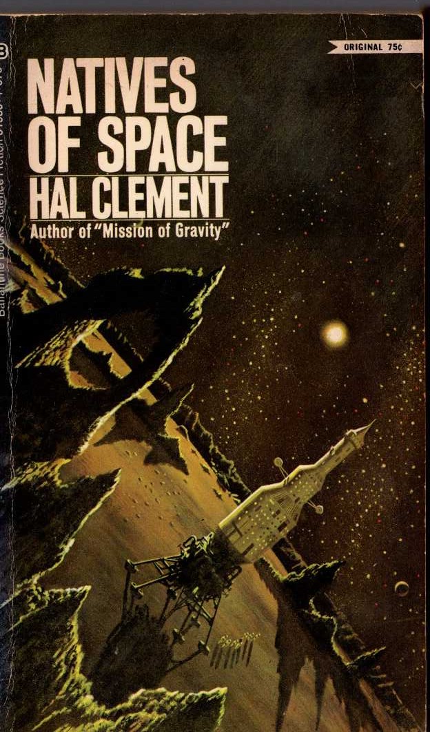Hal Clement  NATIVES OF SPACE front book cover image