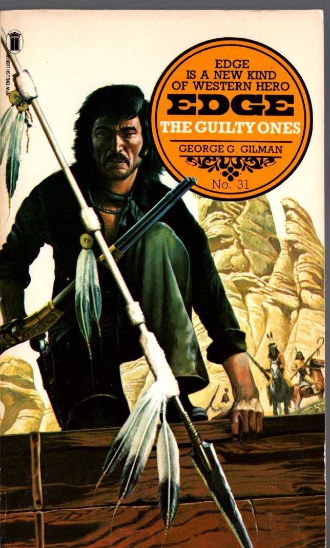 George G. Gilman  EDGE 31: THE GUILTY ONES front book cover image