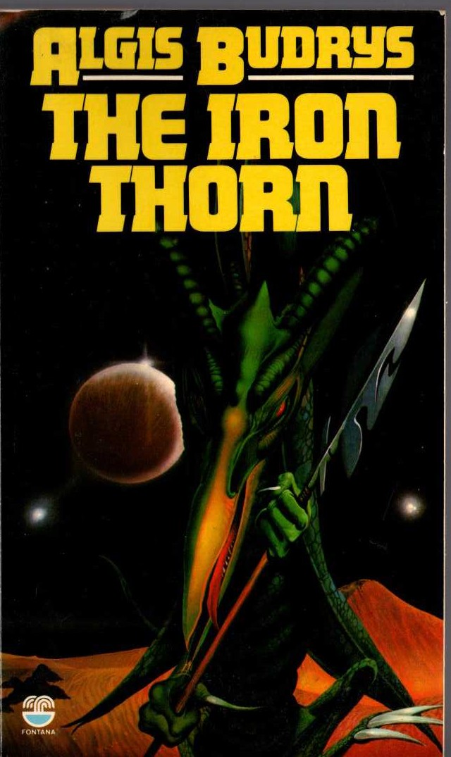 Algis Budrys  THE IRON THORN front book cover image