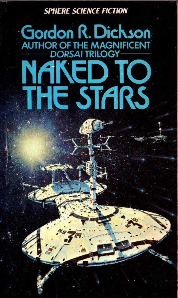 Gordon R. Dickson  NAKED TO THE STARS front book cover image