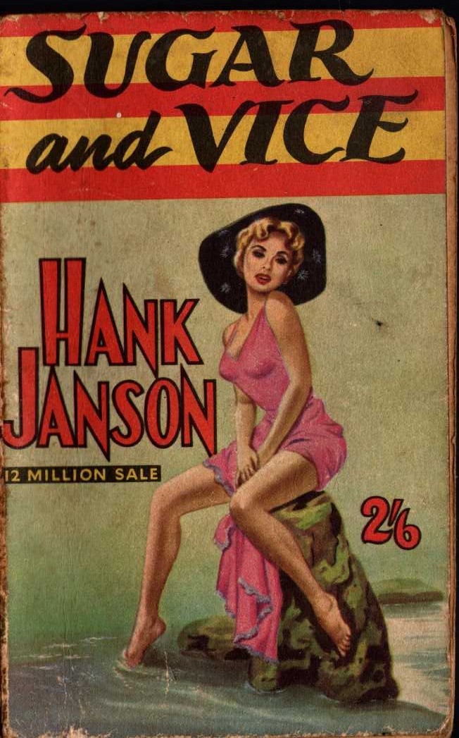 Hank Janson  SUGAR AND VICE front book cover image