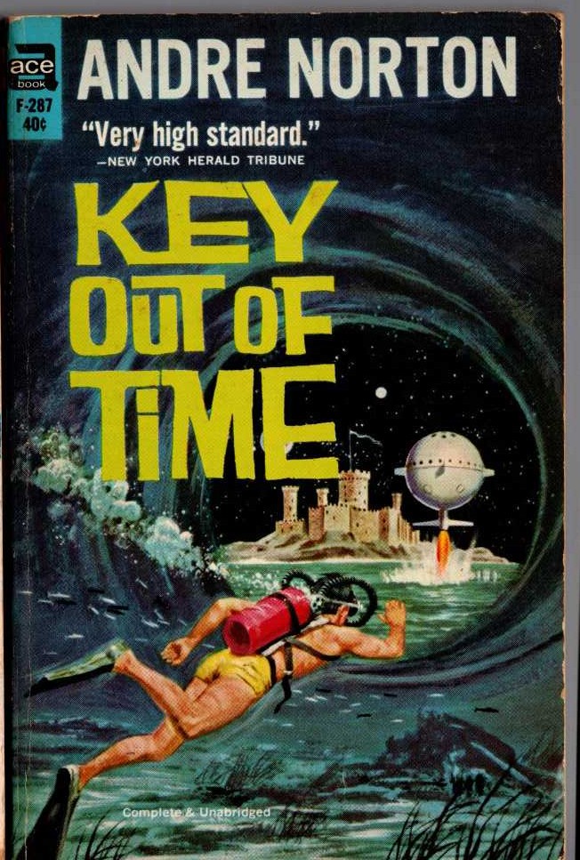 Andre Norton  KEY OUT OF TIME front book cover image